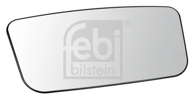 Mirror glass, exterior mirror