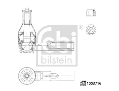 Tie Rod End Mg MARVEL R