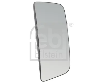 Mirror glass, exterior mirror