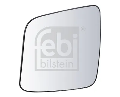 Crystal, wide-angle mirror