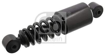 Shock absorber, cabin suspension