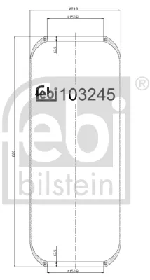 Bellows, air suspension