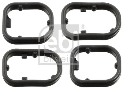 Set of gaskets, oil radiator