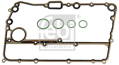 Set of gaskets, oil radiator