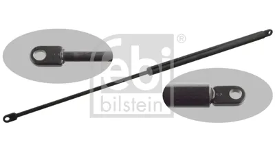 Pneumatic spring, air deflector
