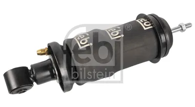 Shock absorber, cabin suspension