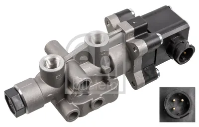 Pneumatic suspension valve