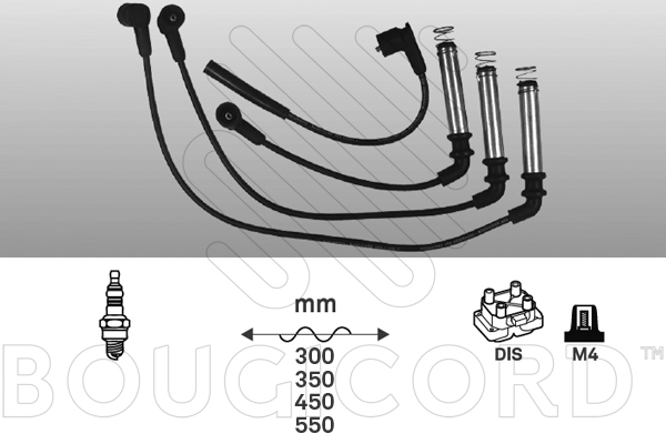 Ignition Cable Kit Opel COMBO Box Body/MPV · Opel CORSA A Hatchback · Opel ASTRA F Saloon
