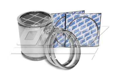 Soot filter/particles, DINEX 1JI001-RX exhaust system