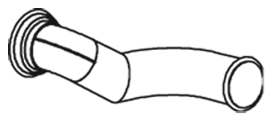DINEX 21526 exhaust pipe
