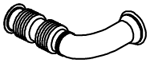 DINEX 21530 exhaust pipe