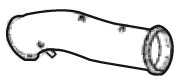 DINEX 21546 exhaust pipe