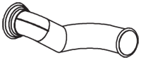 DINEX 21548 exhaust pipe