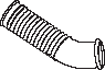 DINEX 21552 exhaust pipe