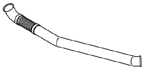 DINEX 21693 exhaust pipe