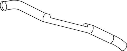 DINEX 21698 exhaust pipe