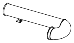 DINEX 21725 exhaust pipe