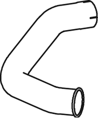 DINEX 21796 exhaust pipe