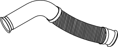 DINEX 22153 exhaust pipe