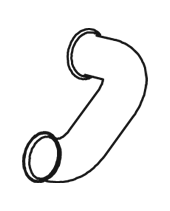 DINEX 22183 exhaust pipe