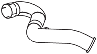 DINEX 22626 exhaust pipe