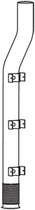 DINEX 22630 exhaust pipe