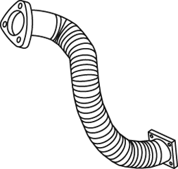 DINEX exhaust pipe 23104