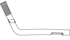 DINEX 29268 exhaust pipe