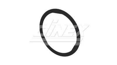 Set of gaskets, DINEX 2AL005 exhaust system