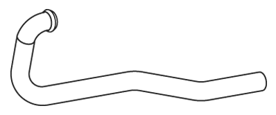 DINEX 30125 exhaust pipe