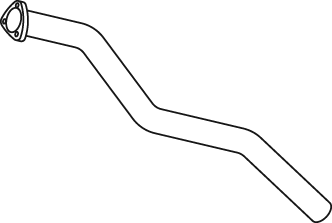 DINEX 34104 exhaust pipe