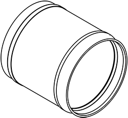 Soot filter/particles, DINEX 35007 exhaust system