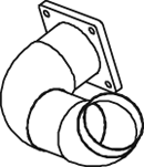 DINEX 37101 exhaust pipe