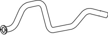 DINEX 39606 exhaust pipe