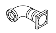 DINEX 44119 exhaust pipe