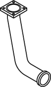 DINEX 44146 exhaust pipe
