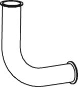DINEX 44151 exhaust pipe
