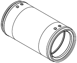Soot filter/particles, exhaust system DINEX 46010