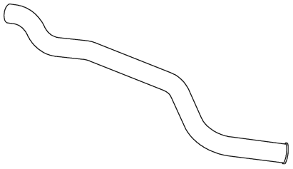DINEX 49606 exhaust pipe