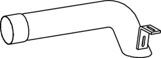 DINEX 49626 exhaust pipe