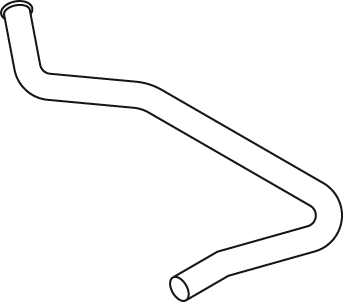 DINEX 49660 exhaust pipe