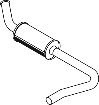 DINEX 49661 exhaust pipe