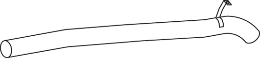DINEX exhaust pipe 49694