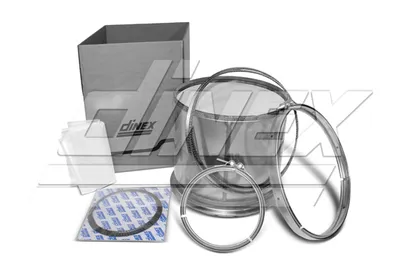 Soot filter/particles, DINEX 4II001-RX exhaust system