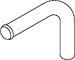 DINEX 50255 exhaust pipe