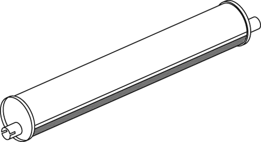 Centre Muffler Mercedes-Benz T2/L Van · Mercedes-Benz T2/L Platform/Chassis