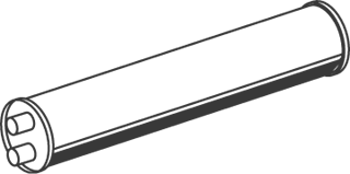 DINEX 50372 media silencer
