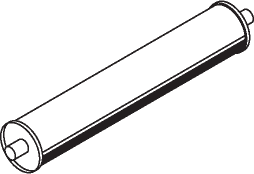 Central/posterior silencer DINEX 50385