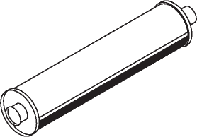 Central/posterior silencer DINEX 50408