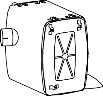 Central/posterior silencer DINEX 50450